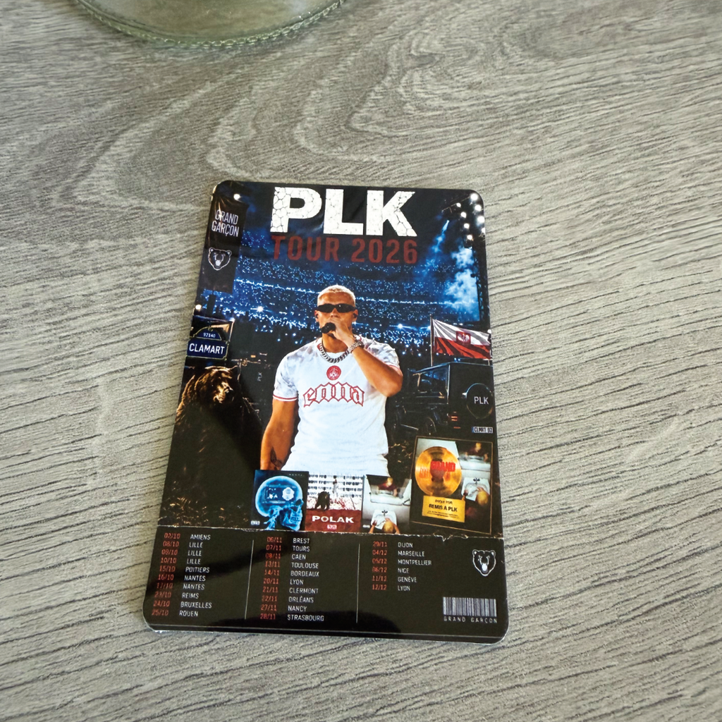 Magnet PLK – Grand Garçon Tour 2026 🐻