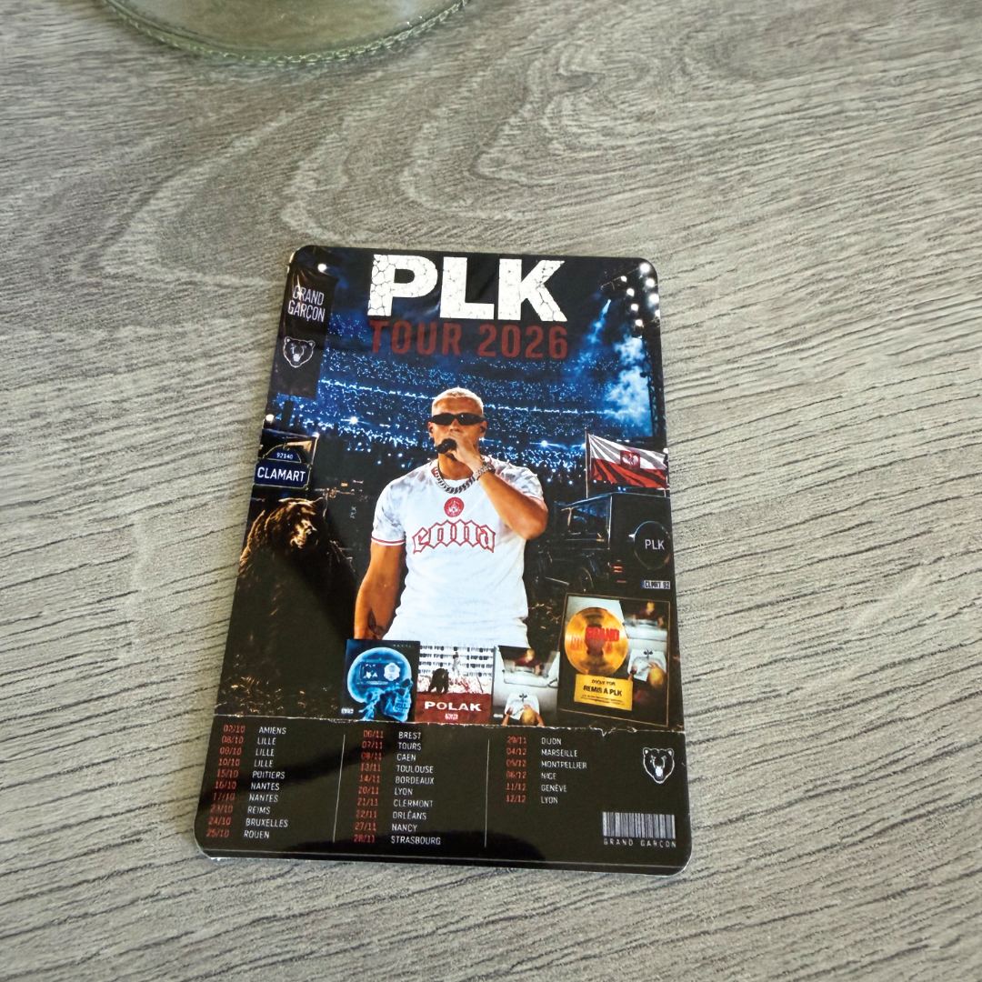 Magnet PLK – Grand Garçon Tour 2026 🐻
