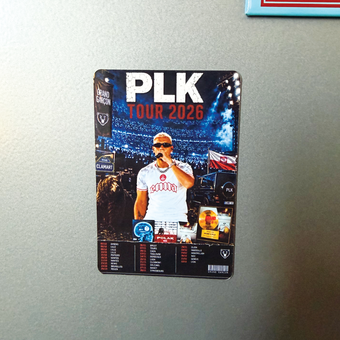 Magnet PLK – Grand Garçon Tour 2026 🐻